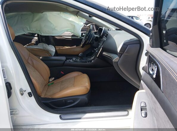 1N4AA6AP9GC430205 2016 NISSAN MAXIMA Белый Вид салона спереди