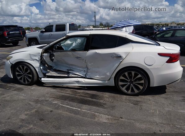 1N4AA6AP9GC430205 2016 NISSAN MAXIMA Белый Панорамный вид салона 360°