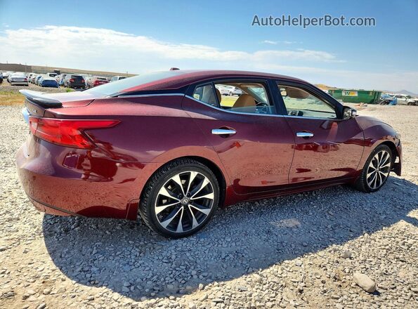 1N4AA6AP9GC443133 2016 NISSAN MAXIMA Burgundy უკანა მარჯვენა