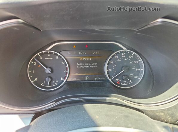 1N4AA6AP9GC443133 2016 NISSAN MAXIMA Burgundy ხელსაწყოთა პანელის ხედი