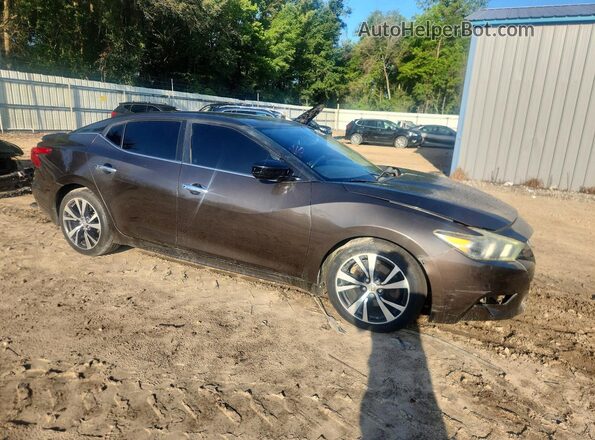 1N4AA6AP9GC900748 2016 NISSAN MAXIMA Gray Delantero derecho
