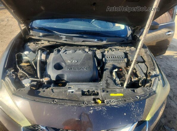 1N4AA6AP9GC900748 2016 NISSAN MAXIMA Gray Vista interior trasera