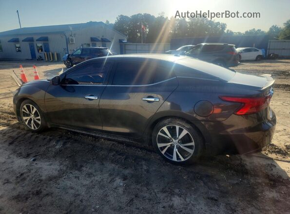 1N4AA6AP9GC900748 2016 NISSAN MAXIMA Gray Trasero izquierdo