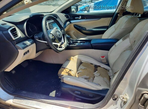 1N4AA6AP9GC903410 2016 NISSAN MAXIMA Silver Vista interior delantera
