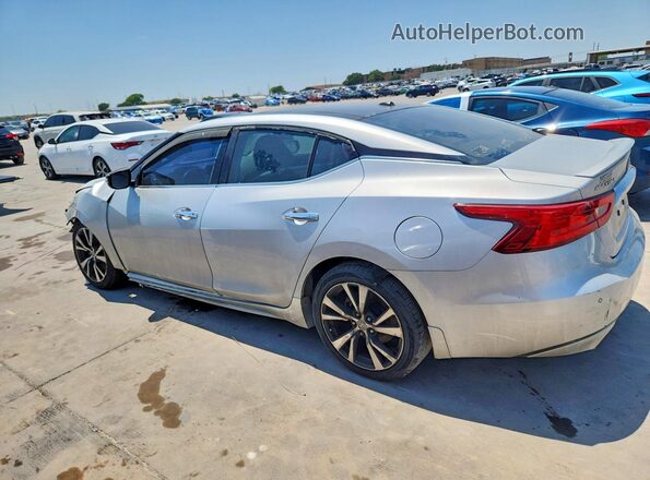 1N4AA6AP9GC903410 2016 NISSAN MAXIMA Silver Trasero izquierdo