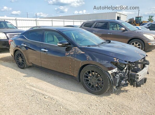 1N4AA6AP9HC361453 2017 NISSAN MAXIMA Black Передня права чверть