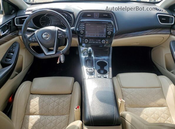 1N4AA6AP9HC361453 2017 NISSAN MAXIMA Black Вид панелі приладів