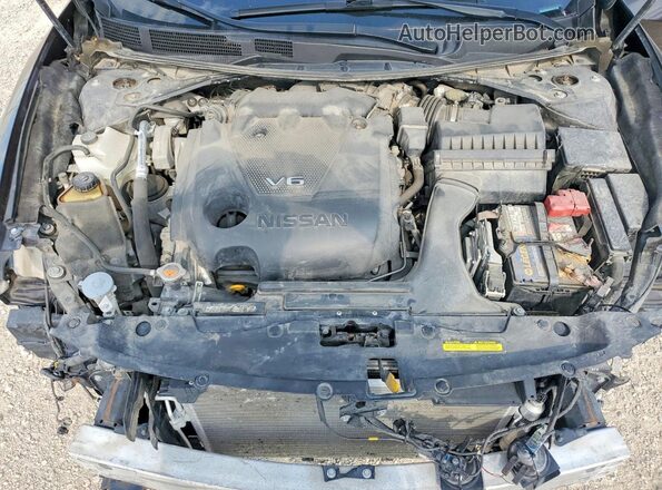 1N4AA6AP9HC361453 2017 NISSAN MAXIMA Black Вид задньої частини салону
