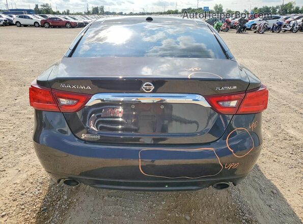 1N4AA6AP9HC361453 2017 NISSAN MAXIMA Black Вид ззаду