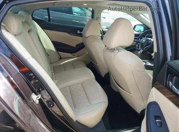 1N4AA6AP9HC361453 2017 NISSAN MAXIMA Black Вид задніх сидінь