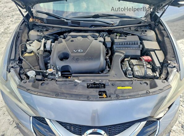 1N4AA6AP9HC369505 2017 NISSAN MAXIMA Black Вид задньої частини салону