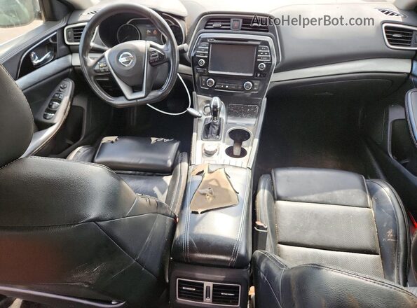 1N4AA6AP9HC372498 2017 NISSAN MAXIMA Gray Вид панелі приладів
