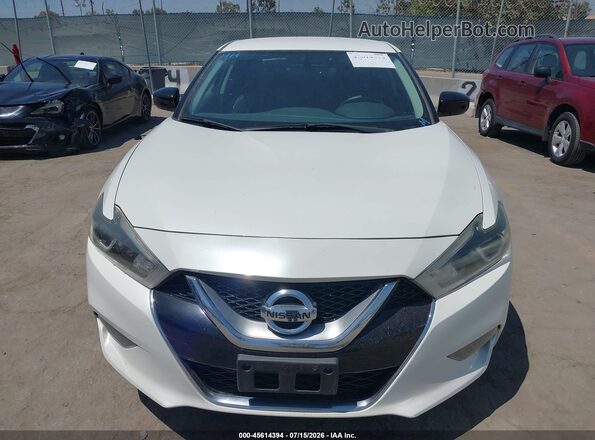 1N4AA6AP9HC382741 2017 NISSAN MAXIMA White Սարքավորումների վահանակի տեսք