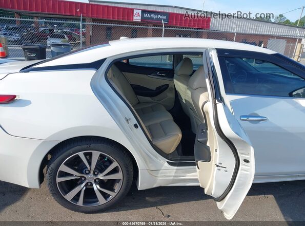 1N4AA6AP9HC405936 2017 NISSAN MAXIMA Белый Вид наклейки с VIN-кодом