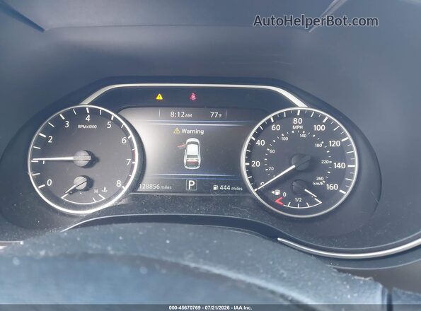 1N4AA6AP9HC405936 2017 NISSAN MAXIMA Белый Вид задних сидений