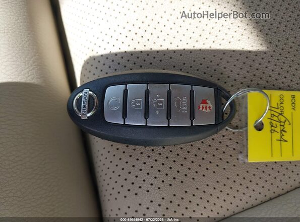 1N4AA6AP9HC412840 2017 NISSAN MAXIMA Gray Առջևի վահանակի տեսք
