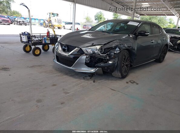 1N4AA6AP9HC420906 2017 NISSAN MAXIMA Silver Vista tres cuartos delantera izquierda