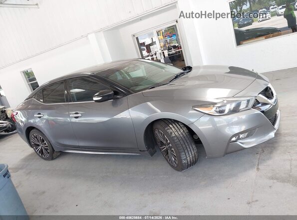 1N4AA6AP9HC420906 2017 NISSAN MAXIMA Silver Vista interior trasera