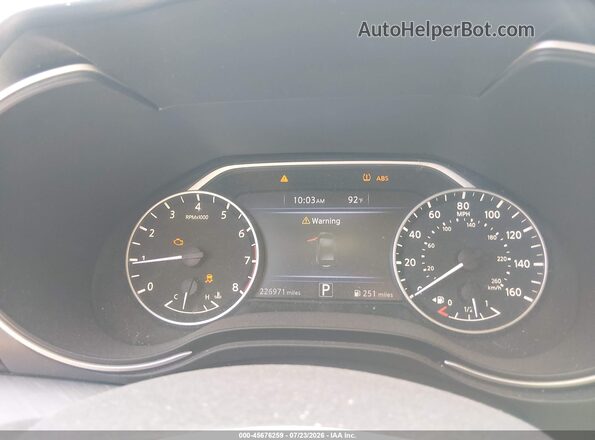 1N4AA6AP9HC427760 2017 NISSAN MAXIMA Gray უკანა სავარძლების ხედი