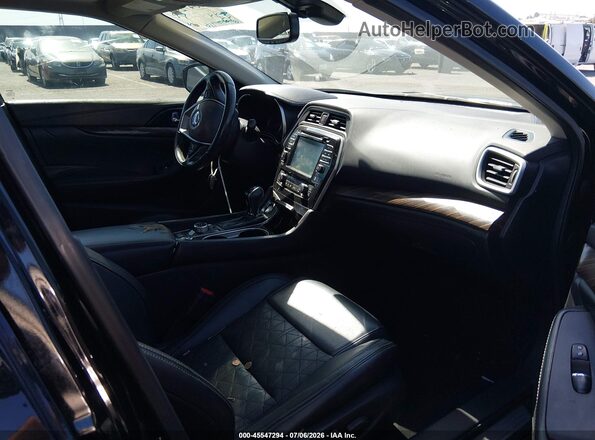 1N4AA6AP9HC437477 2017 NISSAN MAXIMA Black Front interior view