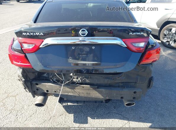 1N4AA6AP9HC437477 2017 NISSAN MAXIMA Black Front view