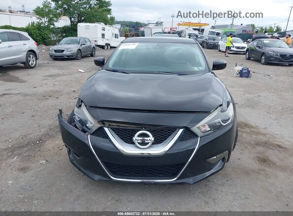 1N4AA6AP9HC437656 2017 NISSAN MAXIMA Black Առջևի վահանակի տեսք