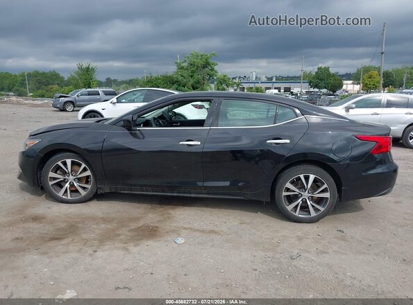 1N4AA6AP9HC437656 2017 NISSAN MAXIMA Black Սալոնի հետևի տեսք