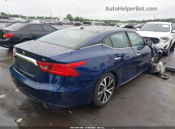 1N4AA6AP9HC444431 2017 NISSAN MAXIMA Blue Tył prawy