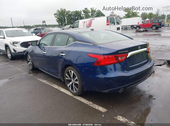 1N4AA6AP9HC444431 2017 NISSAN MAXIMA Blue Tył lewy