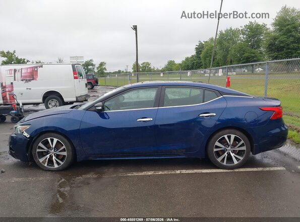 1N4AA6AP9HC444431 2017 NISSAN MAXIMA Blue Widok wnętrza 360 stopni
