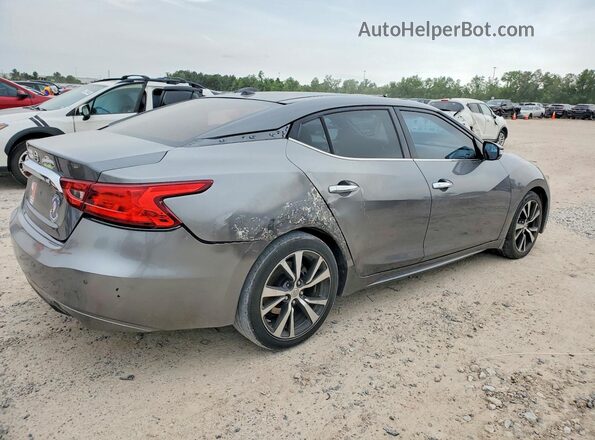 1N4AA6AP9HC445241 2017 NISSAN MAXIMA Серый Задняя правая четверть