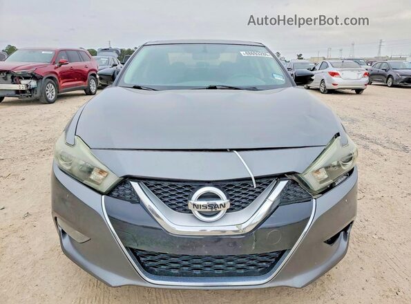 1N4AA6AP9HC445241 2017 NISSAN MAXIMA Серый Вид спереди