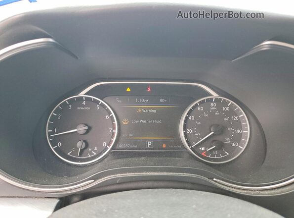 1N4AA6AP9HC445241 2017 NISSAN MAXIMA Серый Вид щитка приборов