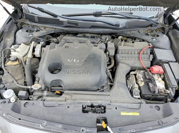 1N4AA6AP9HC445241 2017 NISSAN MAXIMA Серый Вид задней части салона