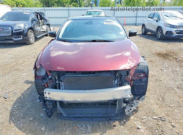 1N4AA6AP9JC365525 2018 NISSAN MAXIMA Бордовый Вид спереди