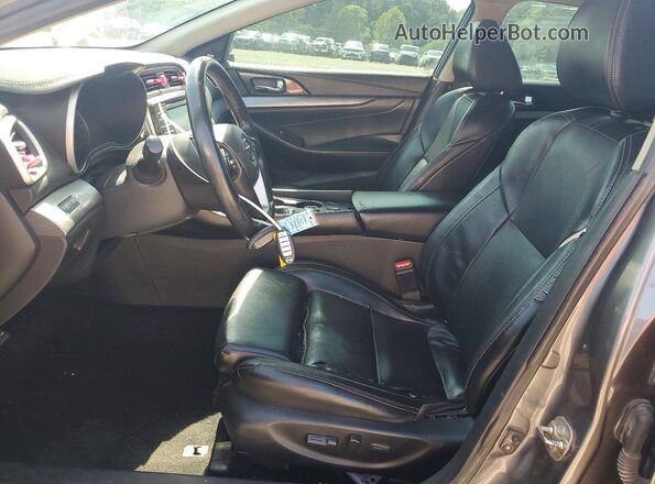 1N4AA6AP9JC377500 2018 NISSAN MAXIMA Silver Front interior view