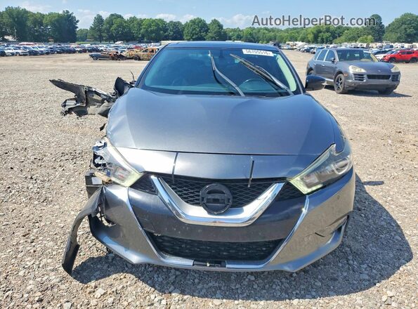 1N4AA6AP9JC377500 2018 NISSAN MAXIMA Silver Front view