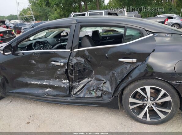 1N4AA6AP9JC385550 2018 NISSAN MAXIMA Black Vista interior de 360 grados