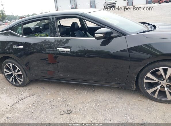 1N4AA6AP9JC385550 2018 NISSAN MAXIMA Black Vista interior trasera