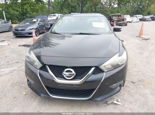 1N4AA6AP9JC385550 2018 NISSAN MAXIMA Black Vista del cuadro de instrumentos