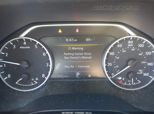 1N4AA6AP9JC387086 2018 NISSAN MAXIMA Gray Vista de los asientos traseros