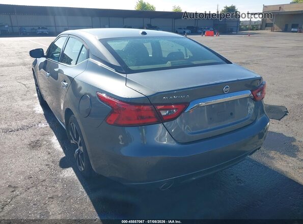 1N4AA6AP9JC387086 2018 NISSAN MAXIMA Gray Trasero izquierdo