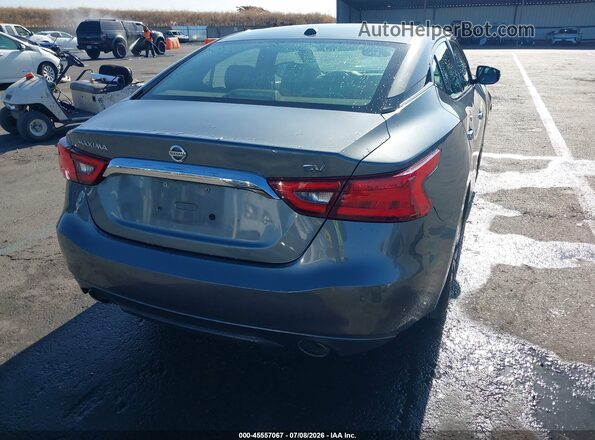 1N4AA6AP9JC387086 2018 NISSAN MAXIMA Gray Trasero derecho