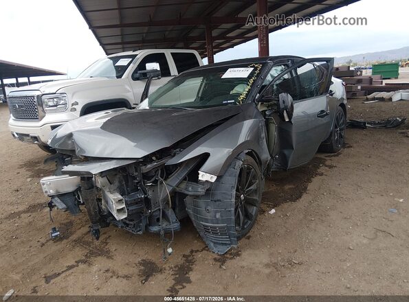 1N4AA6AP9JC389954 2018 NISSAN MAXIMA Gray Передня ліва чверть