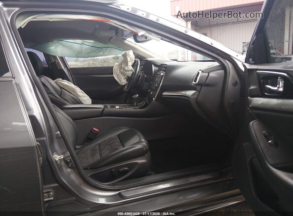 1N4AA6AP9JC389954 2018 NISSAN MAXIMA Gray Вид салону спереду
