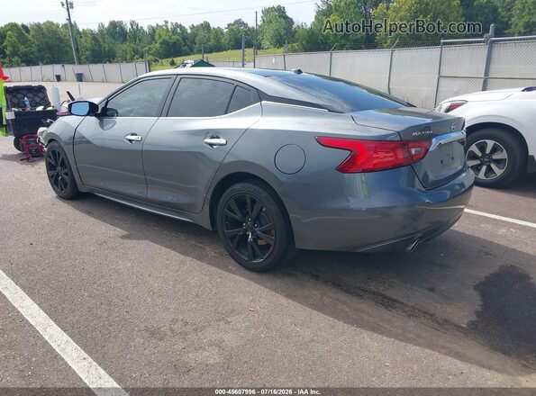1N4AA6AP9JC392076 2018 NISSAN MAXIMA Gray Rear left