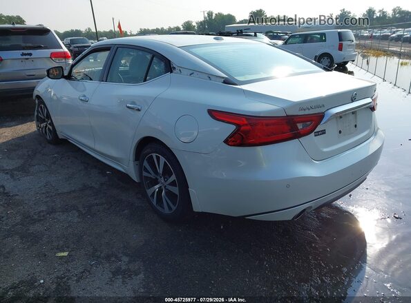 1N4AA6AP9JC396256 2018 NISSAN MAXIMA White Trasero izquierdo
