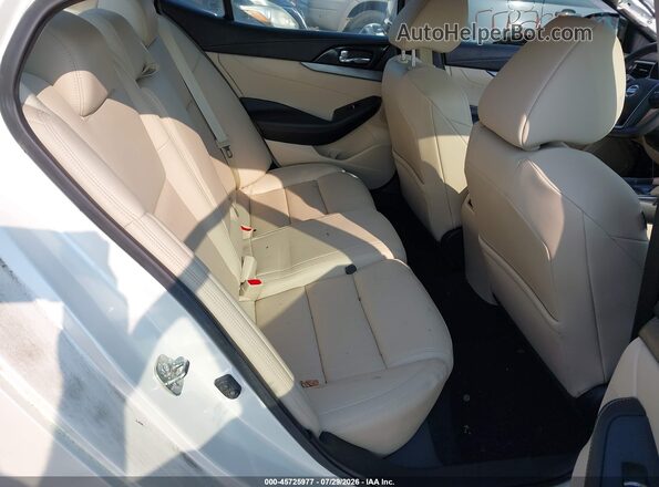 1N4AA6AP9JC396256 2018 NISSAN MAXIMA White Vista de la etiqueta del VIN