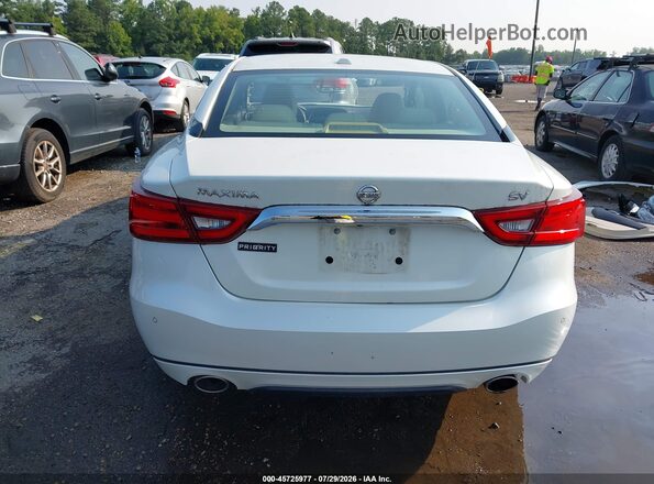1N4AA6AP9JC396256 2018 NISSAN MAXIMA White 