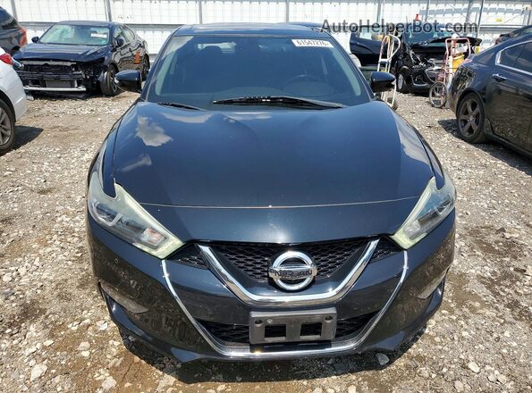 1N4AA6AP9JC396659 2018 NISSAN MAXIMA Black Front view